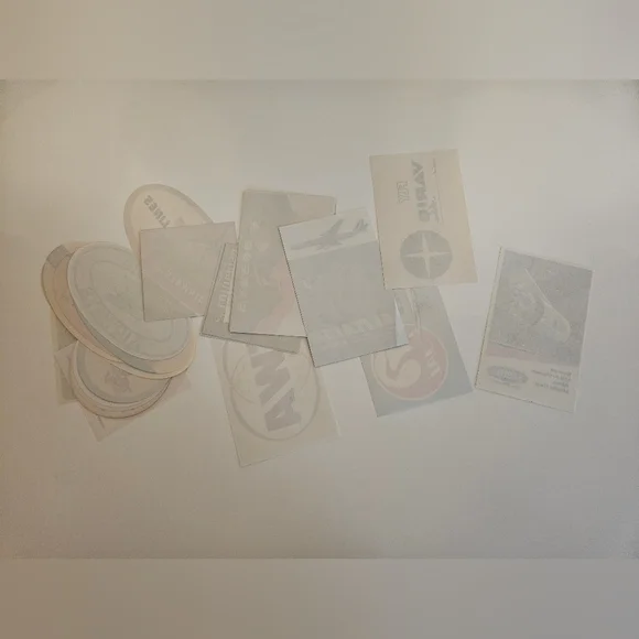Airline Luggage Decals Original Antique x 40 - Picture 11 of 11
